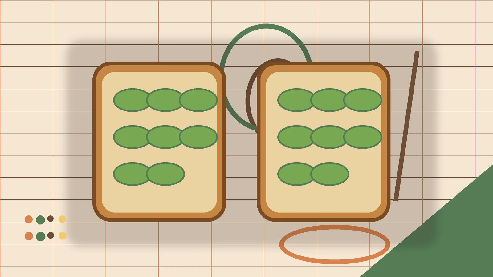 Balanced breakfast foods with eggs, oats, fruit, yogurt and toast.