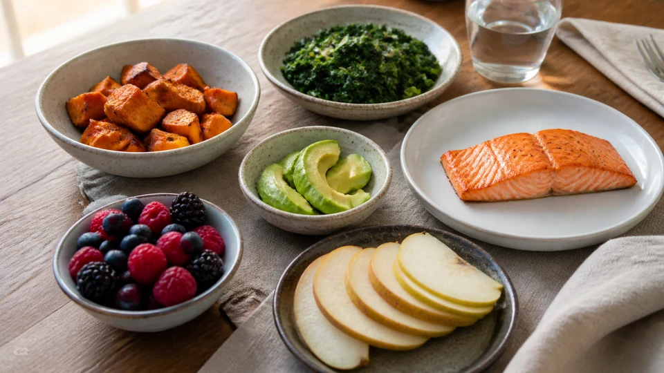 Editorial breakfast scene illustrating Aip diet breakfast.