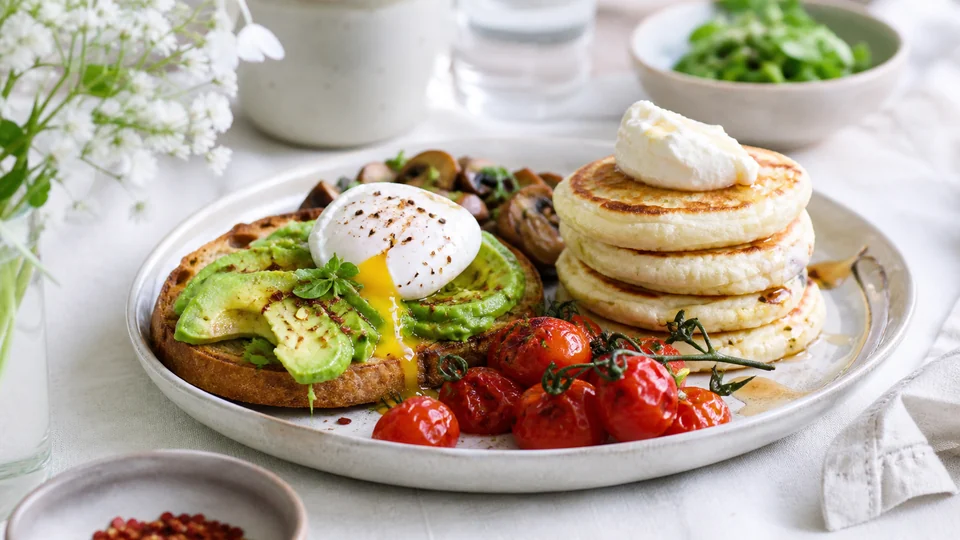 Australian brunch recipes prepared for Pancakes World.