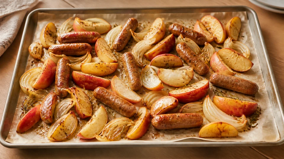 Bake breakfast sausage prepared for Pancakes World.