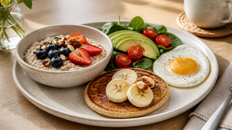 Best healthy breakfast prepared for Pancakes World.
