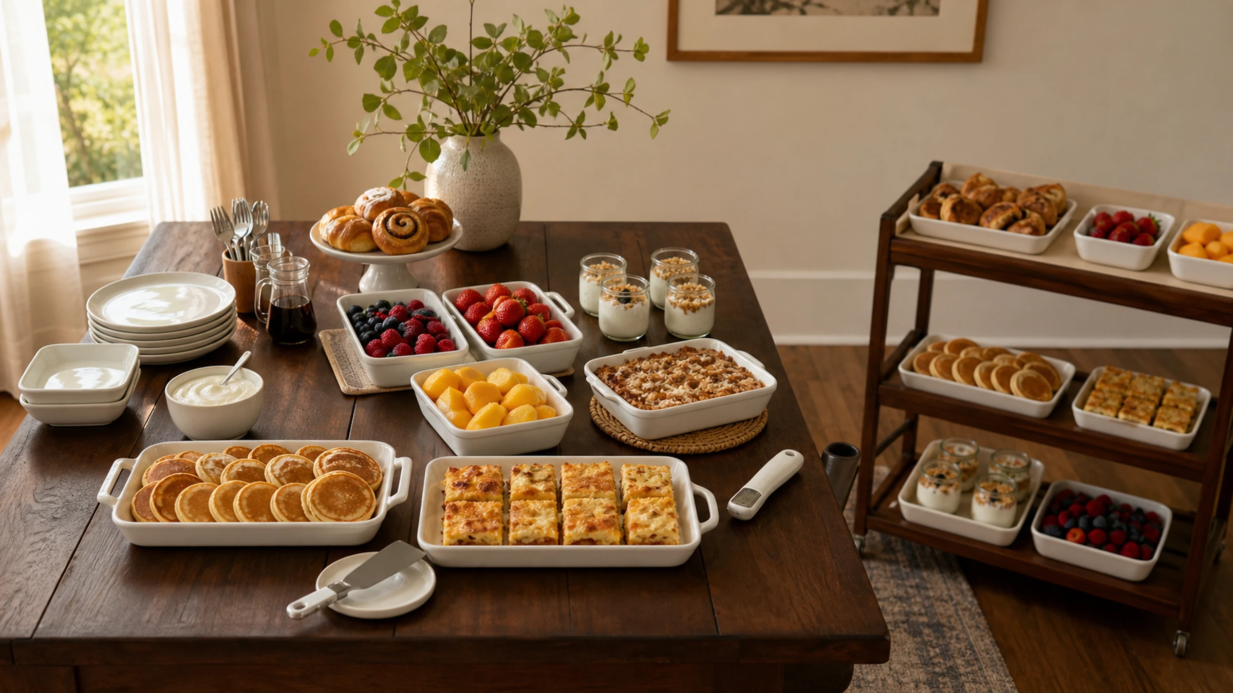 Editorial image for Breakfast Buffet at Home: Small Trays and a Refill Plan