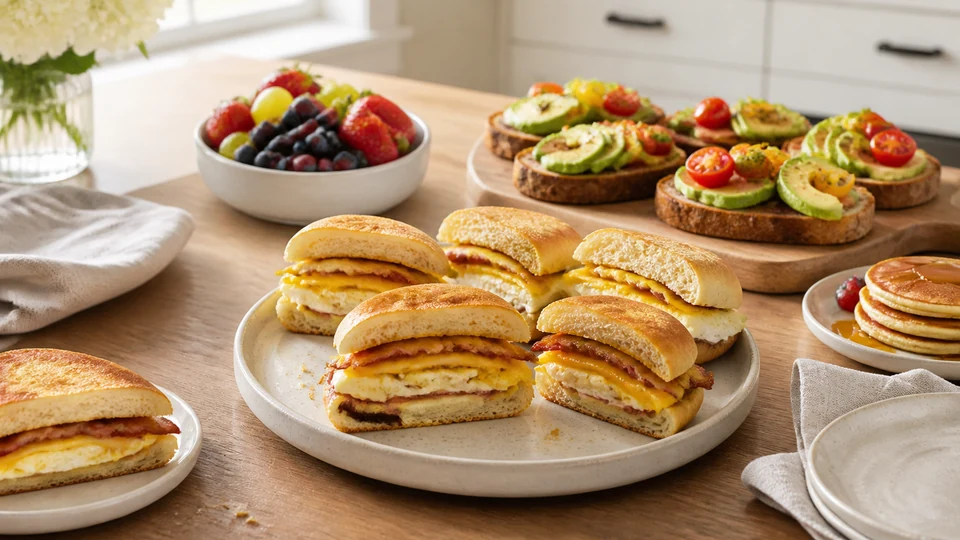 Bridal party brunch ideas prepared for Pancakes World.