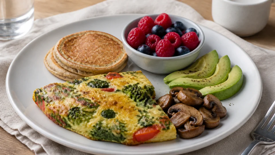 Brunch recipes for diabetics prepared for Pancakes World.
