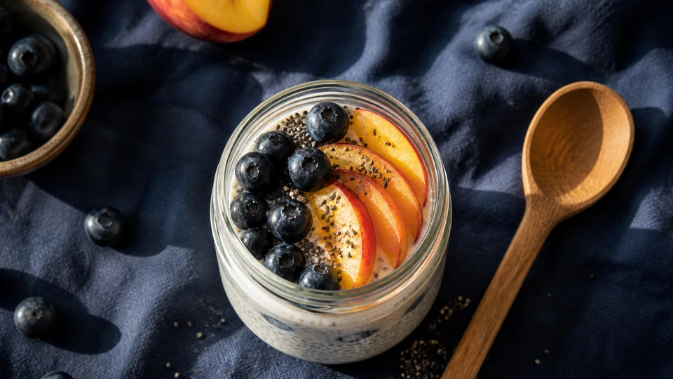 Chia breakfast prepared for Pancake World.