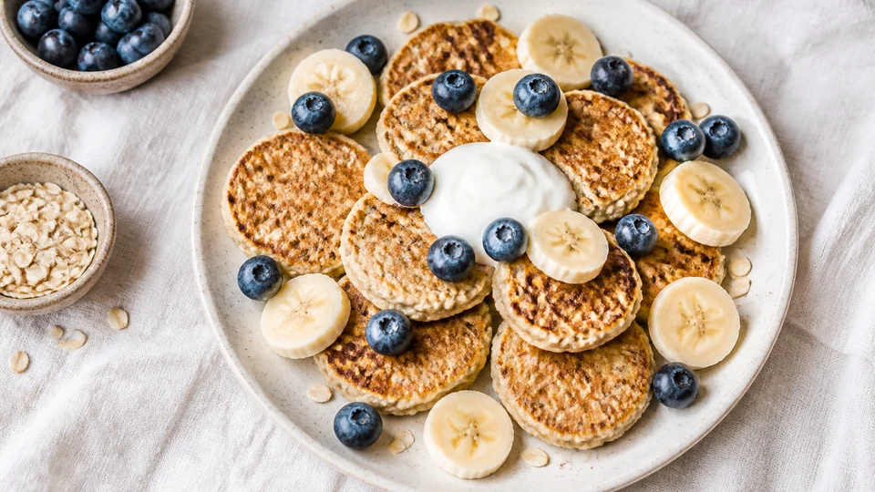 Healthy pancake recipe no egg prepared for Pancakes World.