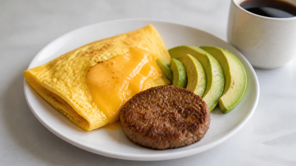 Keto mcdonalds breakfast prepared for Pancakes World.