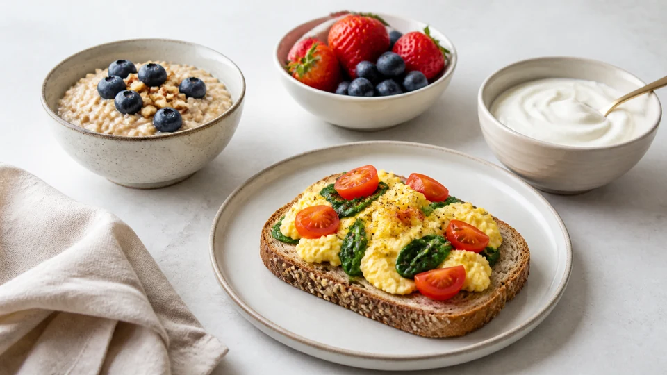 Low calorie breakfast recipes prepared for Pancakes World.