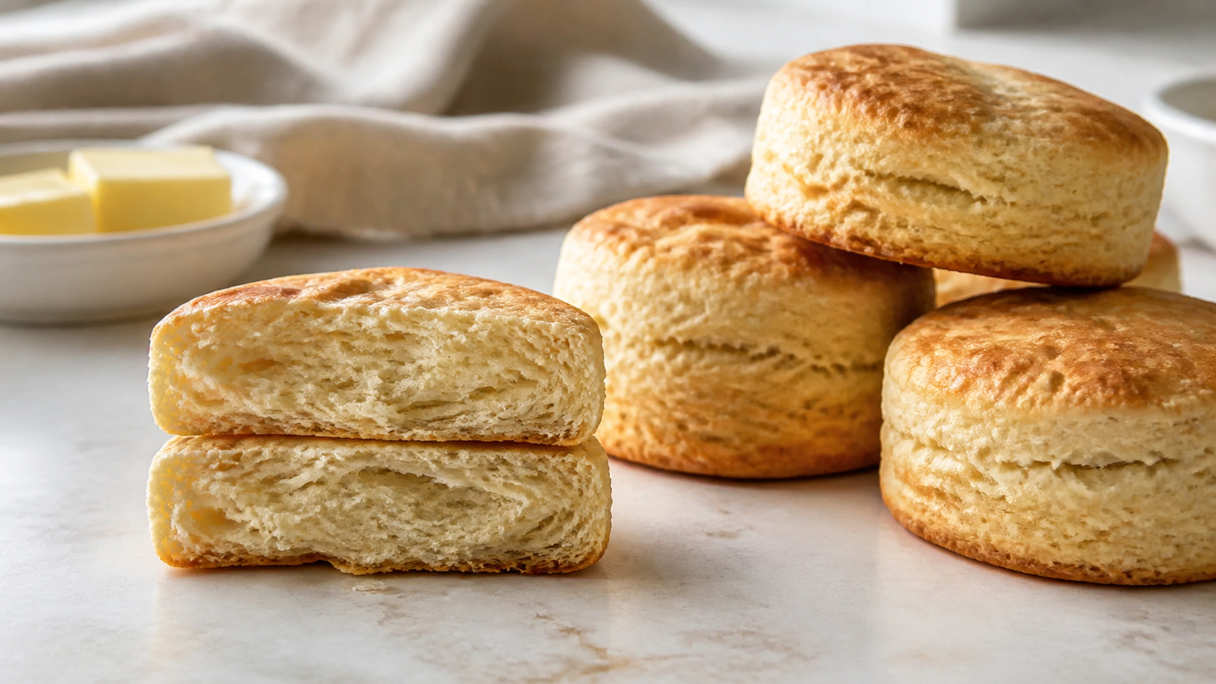 Editorial image for Pancake-Mix Biscuits: Cold Fat, Folding, and Dough Control