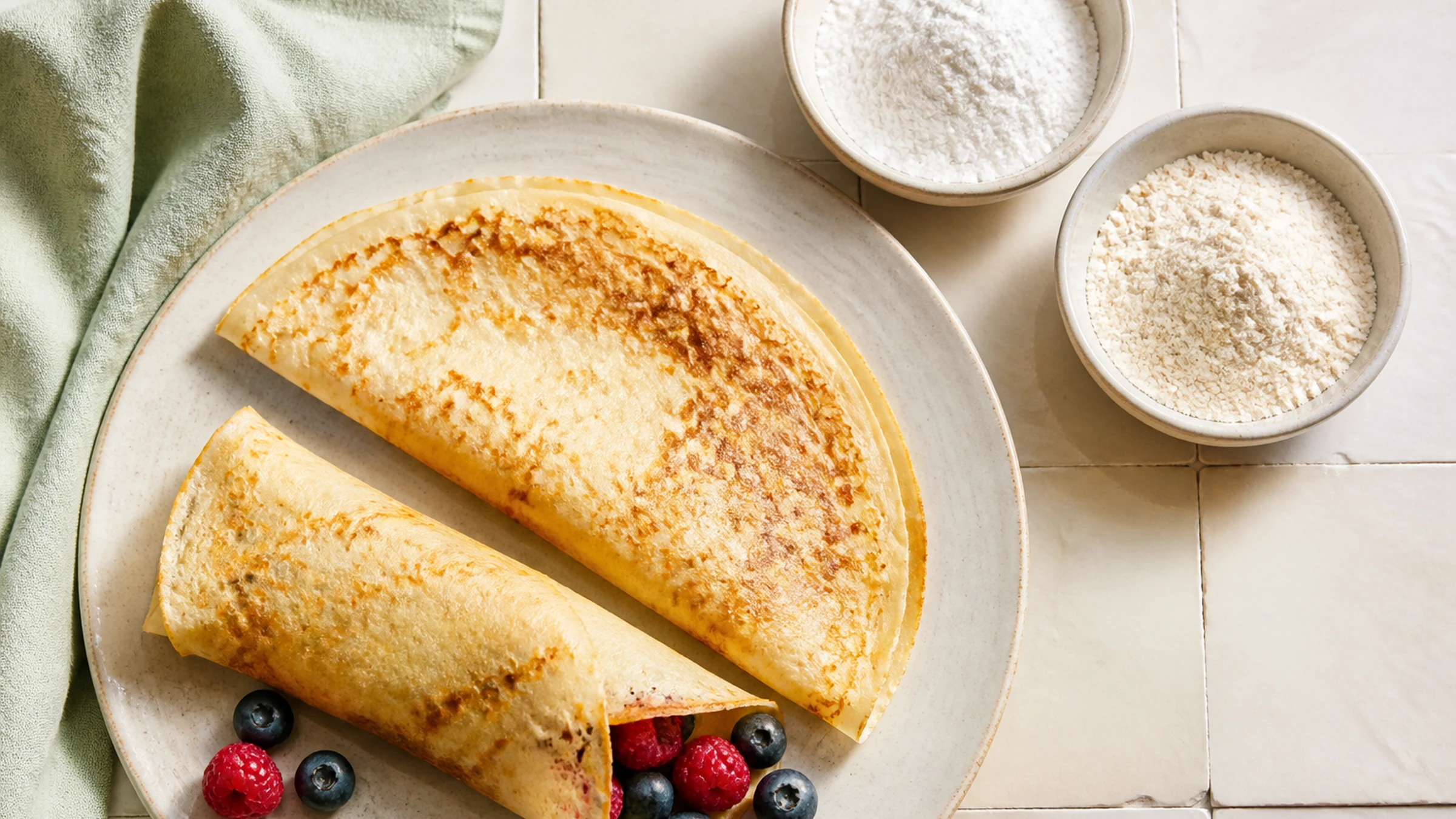 Editorial image for Tapioca Flour in Pancakes: Blend for Browning and Flexibility