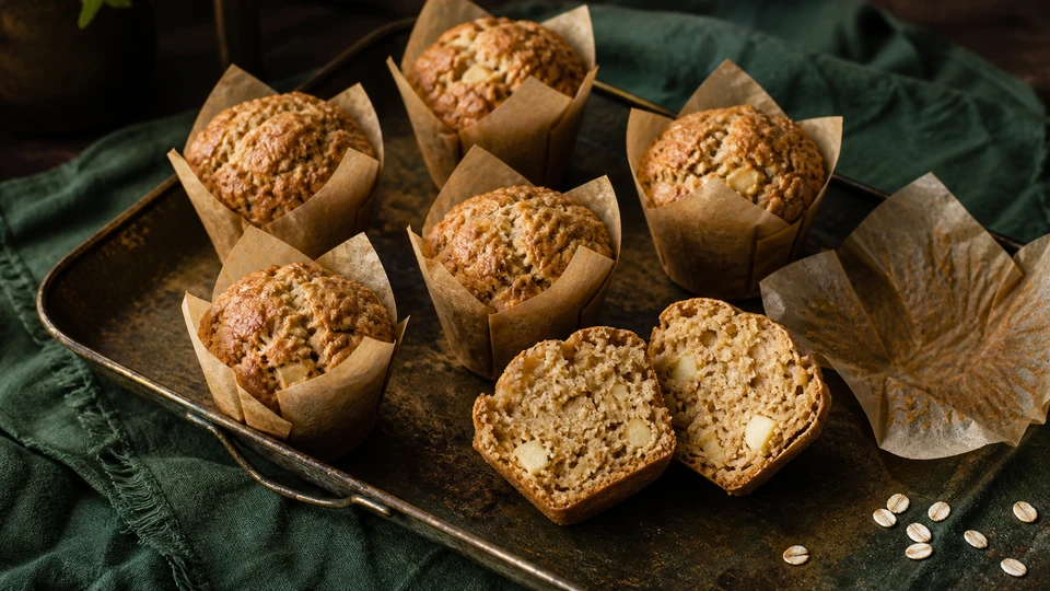 Editorial image for Vegan Breakfast Muffins: Bind, Moisture, and Release.