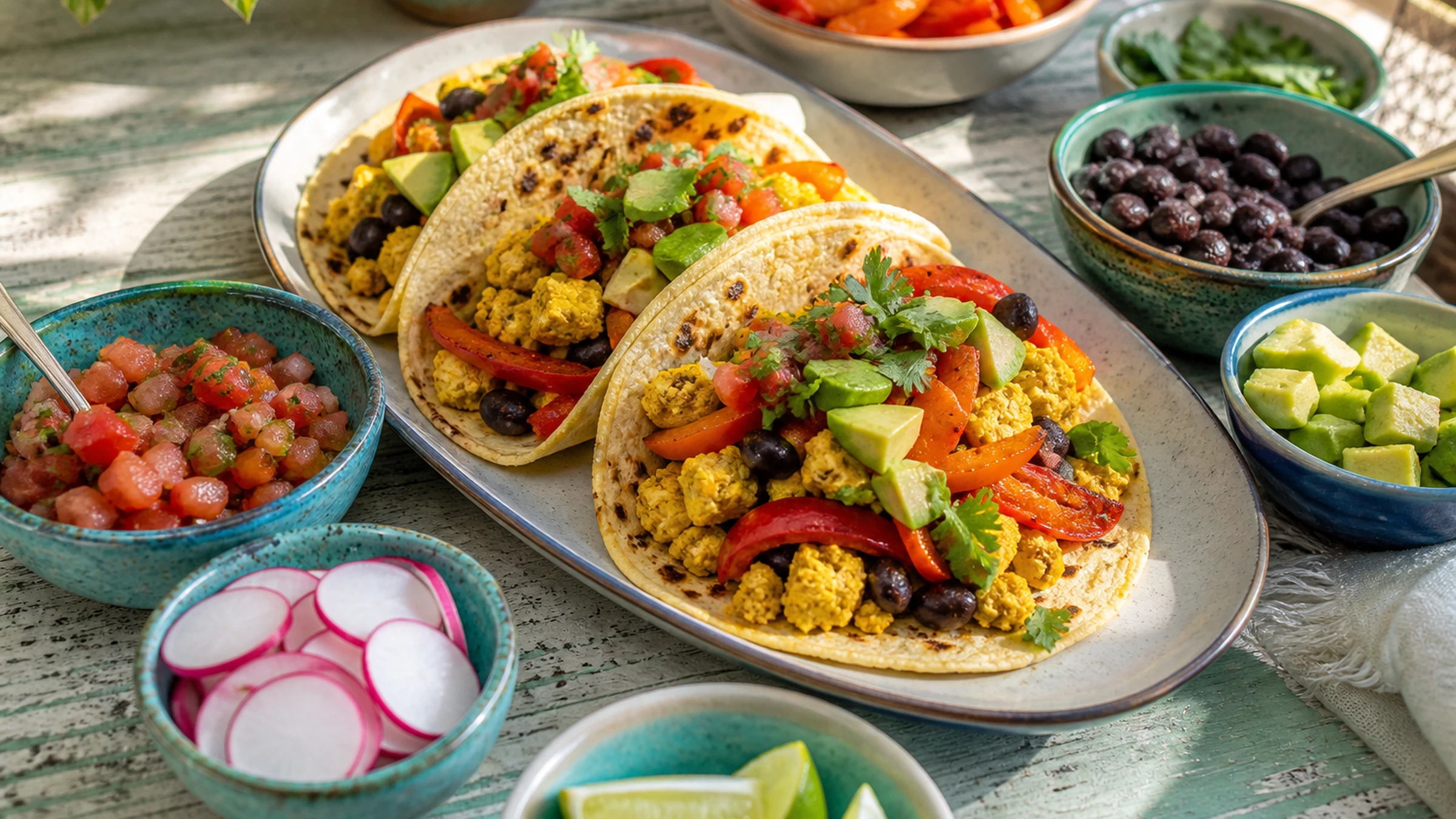 Editorial image for Vegan Breakfast Tacos: Modular Fillings and a Calm Service Plan