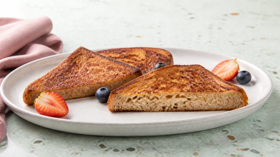 Editorial image for Vegan French Toast: Prevent a Soggy Center.