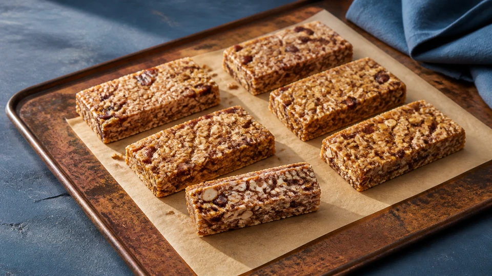 Editorial image for Vegan Granola Bars: Bind, Chill, and Cut Cleanly.