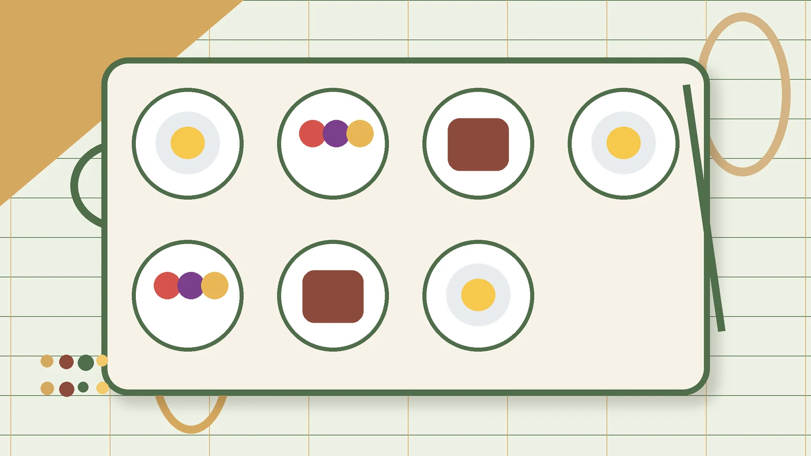 Whole-food breakfast with minimally processed grains, eggs, fruit and vegetables.