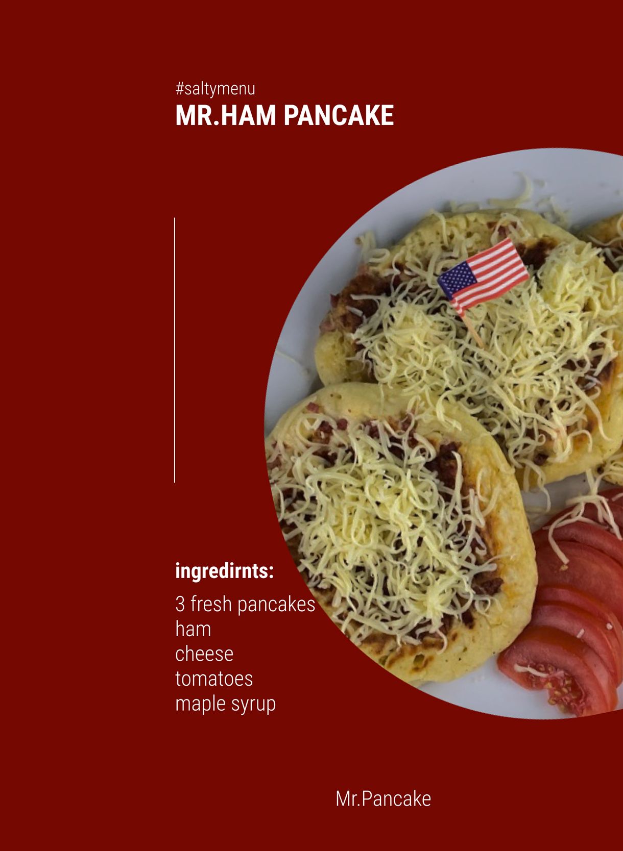 Pancakes Ham American Brunch Munich