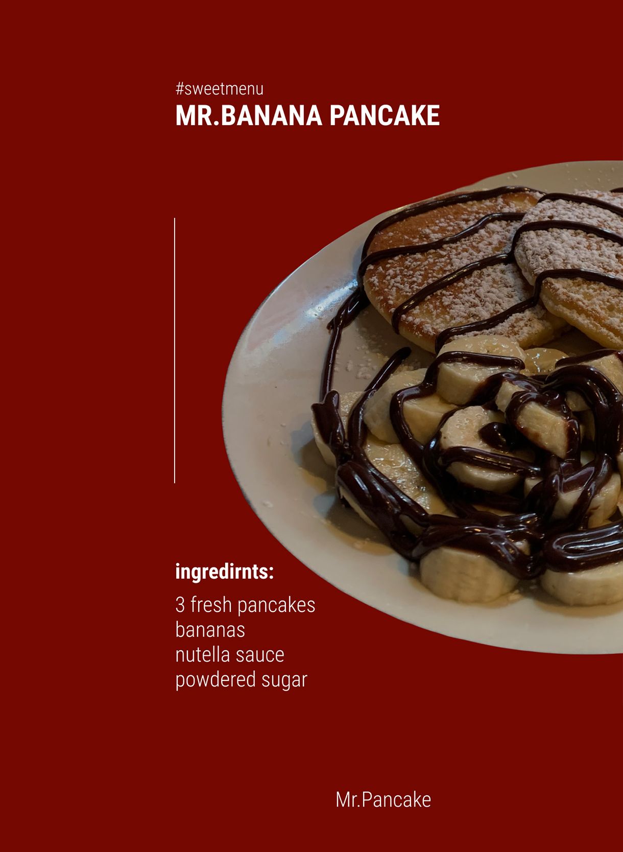 Pancakes Banana American Brunch Munich 
